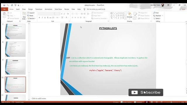 Python presentation(PPT) смотреть онлайн
