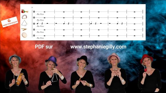 Danse hongroise n°5 - BRAHMS - rhythm playalong - Mad'Hameçon смотреть онлайн