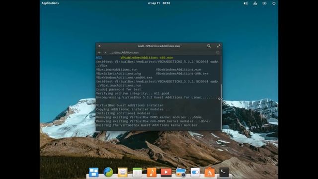 How to install Elementary OS Virtualbox guest additions смотреть онлайн