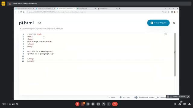 2023-2: Engenharia de Software / Html / JavaScript - (Aula 1 - 11/08/2023) - CTIT/Cefores/UFTM смотреть онлайн
