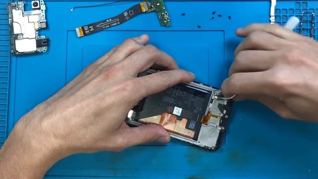 Honor 8A Полный разбор и замена дисплея / Full disassembly, screen replacement. смотреть онлайн