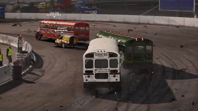 Wreckfest 3Wheel Fun Against The School Buses Of Doom