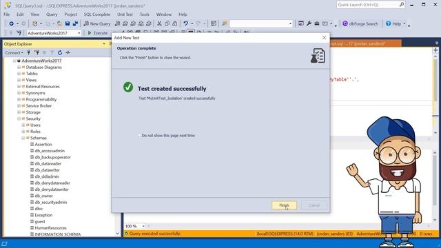 SQL Server Database Unit Testing with dbForge Unit Test смотреть онлайн