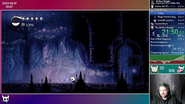 Hollow Knight - Any% (1.4.3.2) - 40:36 смотреть онлайн
