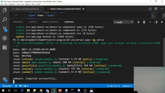 AngularPH: CodeFusion - Angular Universal Part 1 смотреть онлайн
