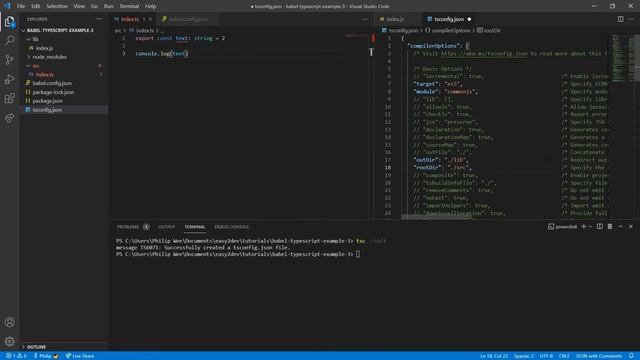 Compiling Typescript with Babel in 2 MINS смотреть онлайн