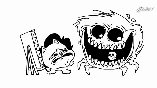 Смотрите "JohnKnee & Ill - Drawing | Джонни и Илл - Рисунок (Русская озвучка) смотреть онлайн