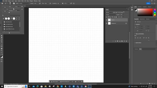 2 Photoshop Activity 1 Paint Brush vs Pencil tool, options bar and color picker смотреть онлайн