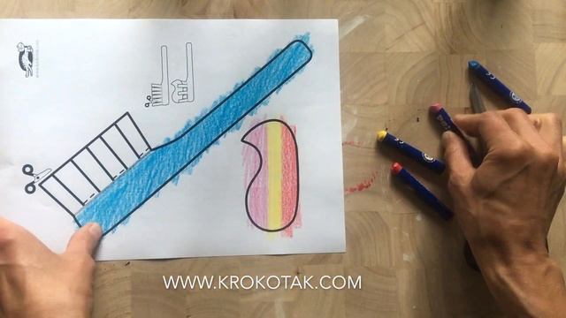 TOOTBRUSH SCISSOR SKILLS смотреть онлайн