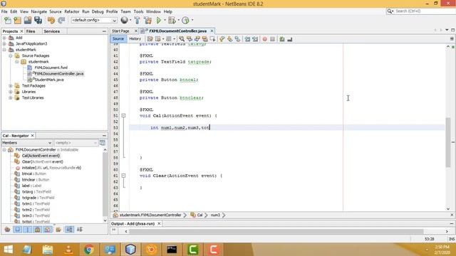 StudentMarks Calculation System Using JavaFx смотреть онлайн