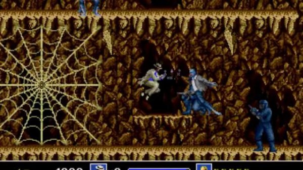 Игра на SEGA Michael Jackson MoonWalker Полное Прохождение!!!