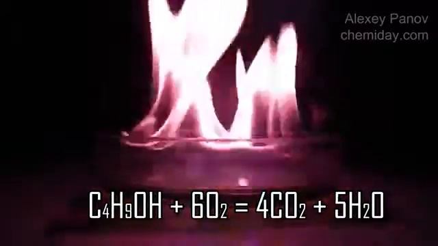 Реакция горения бутанола смотреть онлайн
