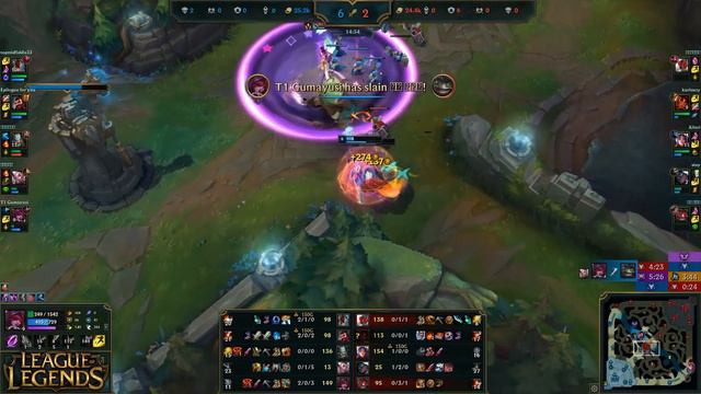 T1 Gumayusi Xayah ADC VS Senna | KR GrandMaster Patch 14.2 смотреть онлайн