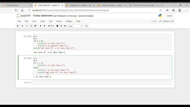 Python Tutorial-if else statement part2 смотреть онлайн