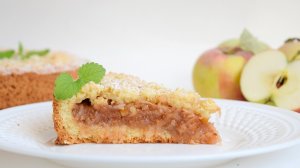 Шикарный ЯБЛОЧНЫЙ пирог из песочного теста!!! Пошаговый рецепт!