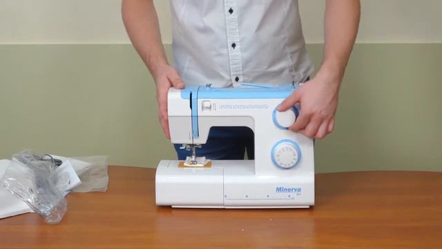 Minerva B21 maszyna do szycia heavy duty - unboxing смотреть онлайн