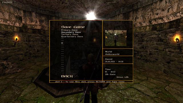 Gothic 2 NOTR, Unity patch - Fire Mage: The fight with Raven смотреть онлайн