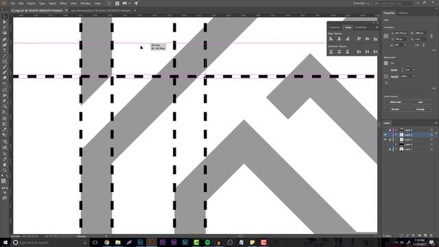 Tutorial: Logo Design Branding Lines (Adobe Illustrator) смотреть онлайн