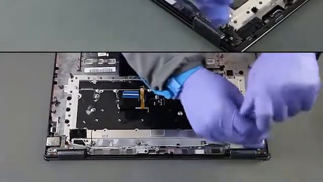 Lenovo Yoga 720 Keyboard Bezel REMOVAL смотреть онлайн
