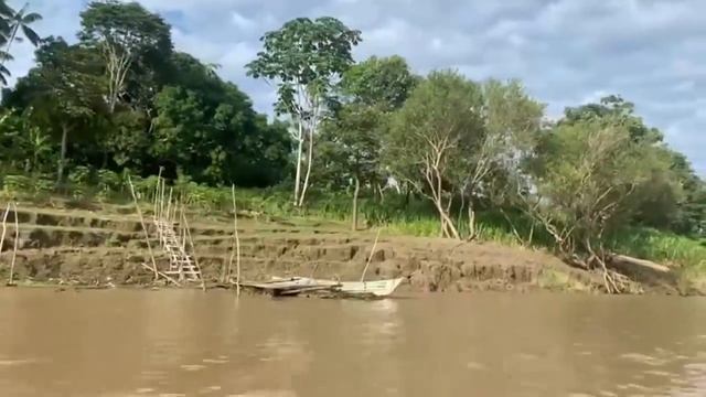 VIAGEM DE BARCO SAINDO DE TEFÉ NO AMAZONAS | COMUNIDADE RIBEIRINHA | BARCO NAVEGANDO RIO DA AMZONIA смотреть онлайн