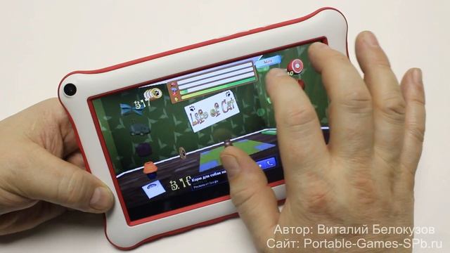 Exeq P-1021 - обзор детского планшета