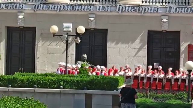 Кубанский хор в Краснодаре.