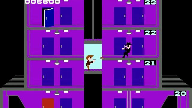 Elevator Action (USA) (NES) Longplay смотреть онлайн