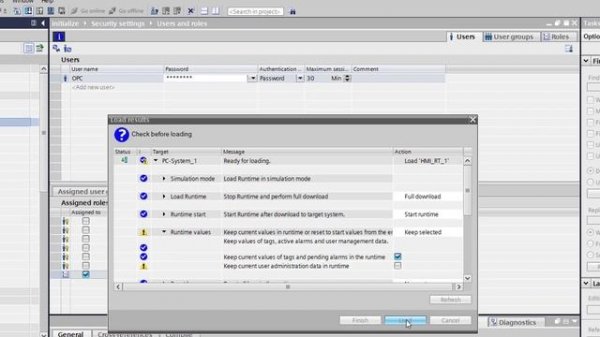 WinCC Unified V16:  activate the OPC UA Server and connect a OPC Client to it