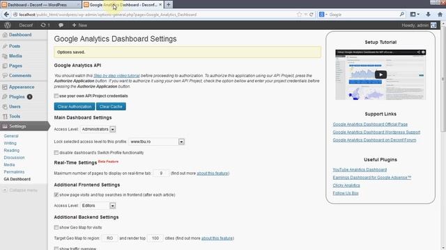 Google Analytics Dashboard for Wordpress - Real-Time feature смотреть онлайн