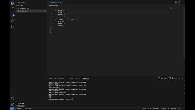 How Scope Works in Python смотреть онлайн