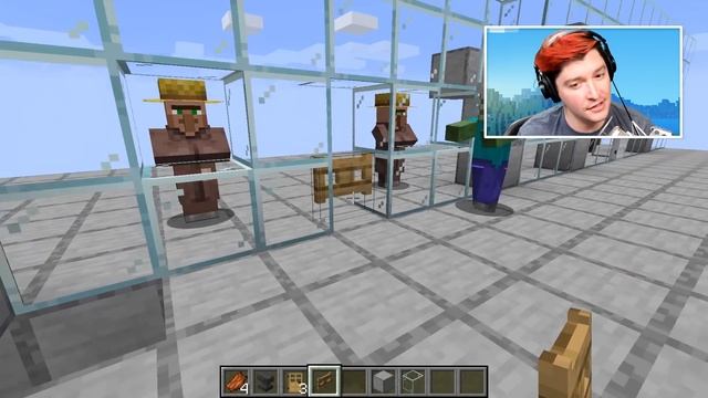 9 Easy Zombie Proof Doors and How to Build Them in Minecraft! смотреть онлайн