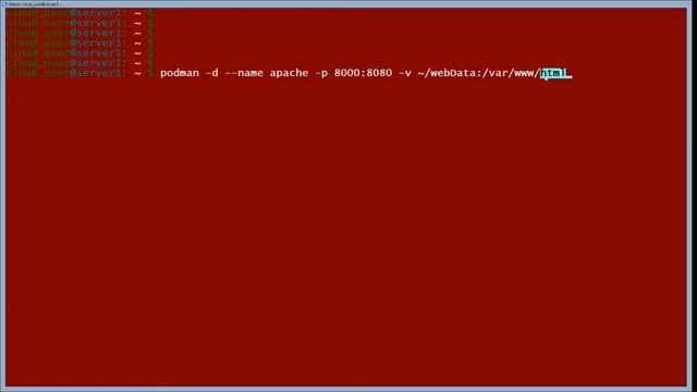 RHCSA PODMAN Managing Container смотреть онлайн