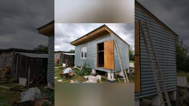 Обзор каркасного курятника (сарай) вариант фото + видео смотреть онлайн