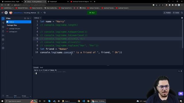 JavaScript String Methods | JavaScript Tutorial in Hindi #14 смотреть онлайн