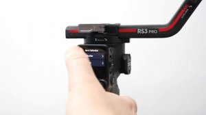 DJI RS3 PRO ВНУТРЕННЕЕ МЕНЮ УПРАВЛЕНИЯ И НАСТРОЙКИ