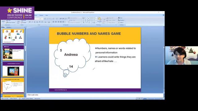 An ESL Teacher’s Ideas For Making Learning More Interactive - Alina Rotaru - SHINE Conference 2021