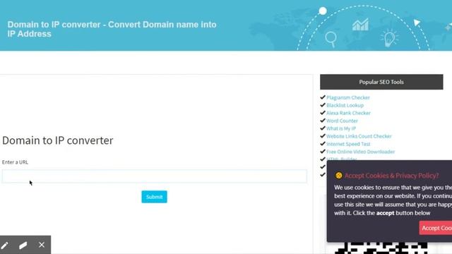 Domain to IP converter - Convert Domain name into IP Address | Crazy Web Services A to Z SEO Tools смотреть онлайн