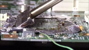 Замена видеочипа на ноутбуке HP