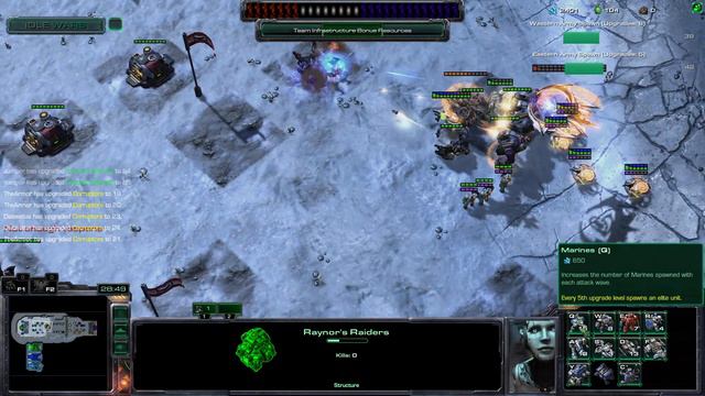 StarCraft II Custom games Idle Wars Episode 4 смотреть онлайн
