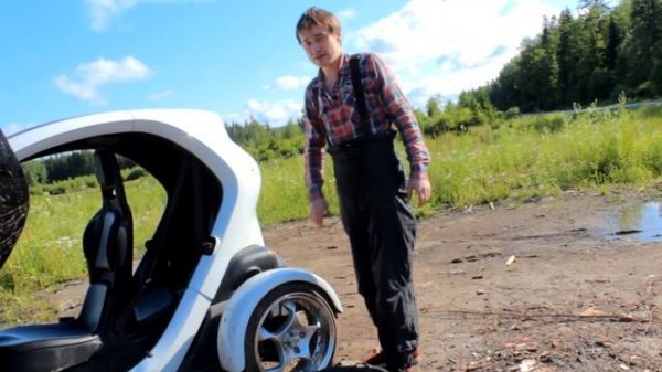 Обзор электромобиль Renault TWIZY Тюнинг Elia
