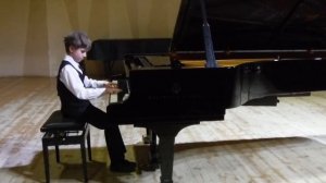 И.С.Бах, Двухголосная инвенция ля-минор, запись 08.04.2023 г.