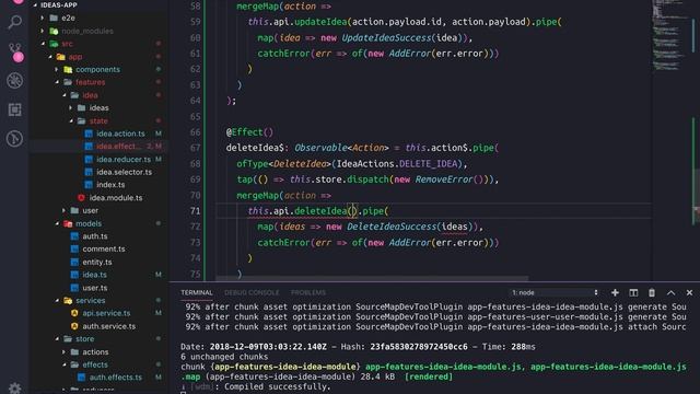Ideas App - Angular NgRx 11 CRUD Operations смотреть онлайн