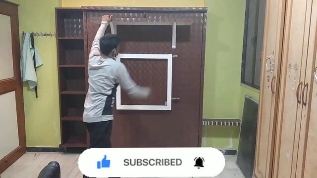 wall bed /vertical folding bed /vertical wall bed add dining table/ Wall mount bed in Mumbai смотреть онлайн