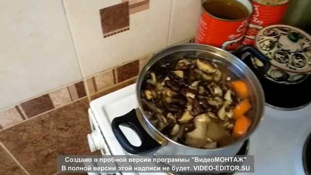 ГРИБНОЙ СУП