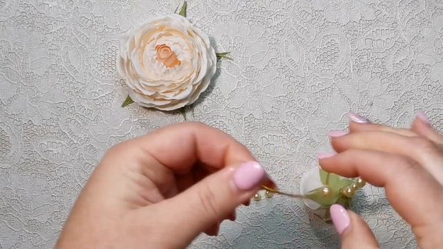 Изысканное украшение!!!Самые нежные? розочки с бутонами на подвесках из фоамирана. смотреть онлайн