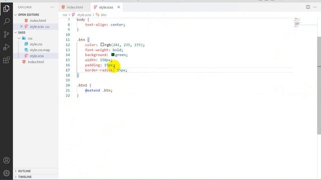 Part- 06, SASS Bangla Tutorial 2022 : Extend and Inheritance смотреть онлайн