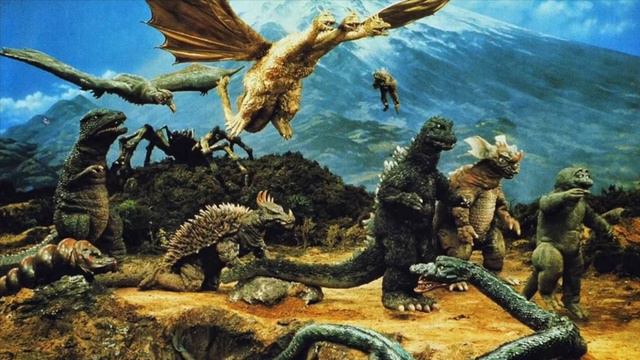 Destroy All Monsters- Main Title | Akira Ifukube (Ostinato, 1986) смотреть онлайн