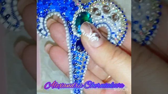 Брошь из бисера знак зодиака ОВЕН ♈ смотреть онлайн