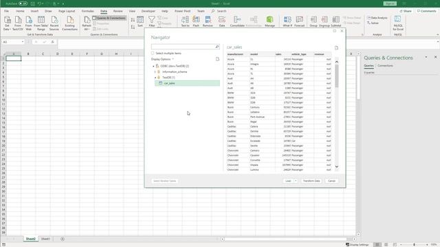 How to Import Data From MySQL Into Excel Using Power Query смотреть онлайн