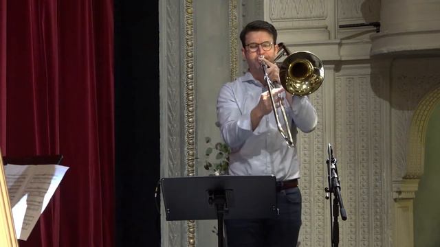 Piazzolla - Oblivion - Trombone and Harp / Posaune und Harfe смотреть онлайн